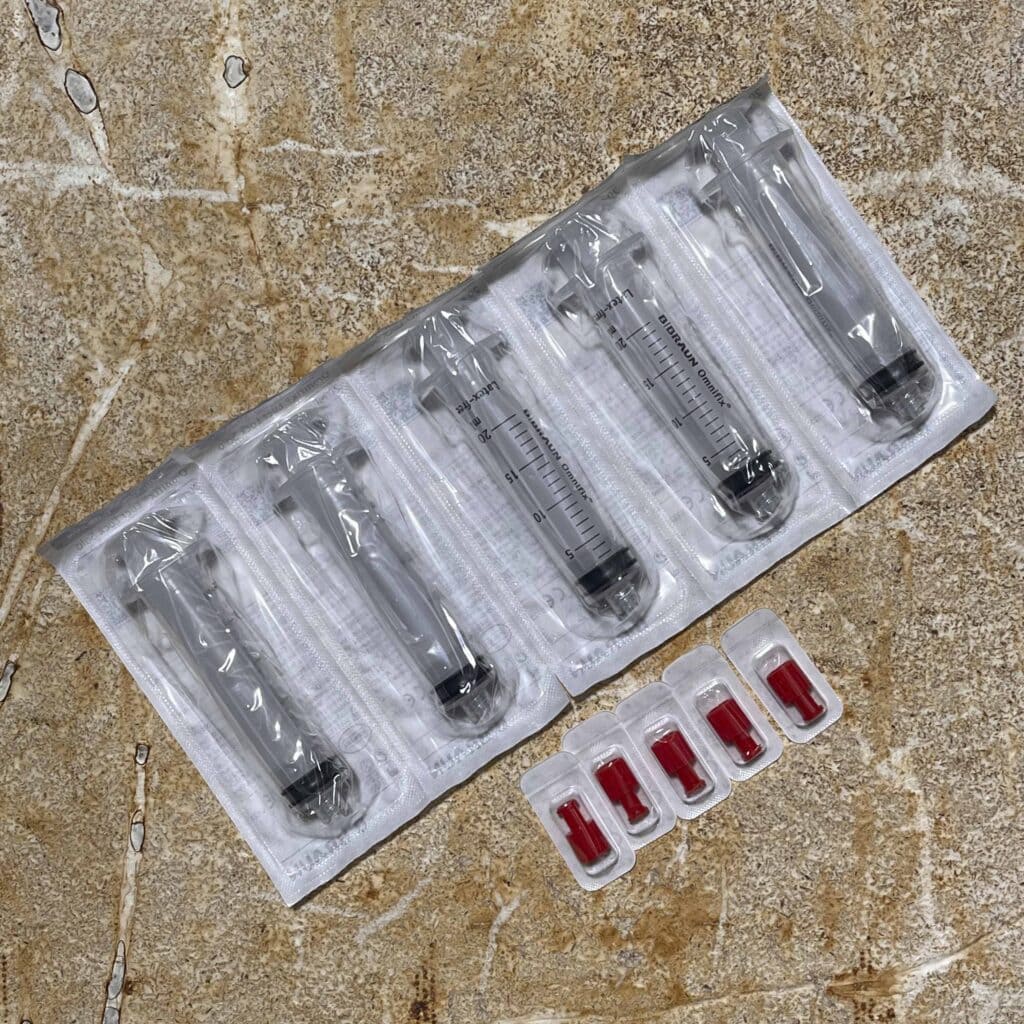 Labormaterial für Pilzzucht